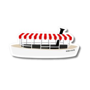 02H Club Mini Jungle Boat Sticker