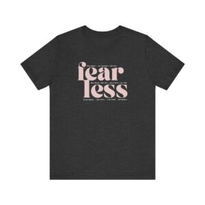 Fear Less  - Women of Disney Tee
