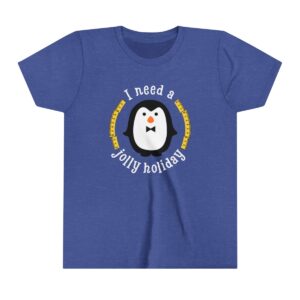 Jolly Holiday Penguin Tee - Youth